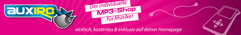 auxiro: individueller & kostenloser mp3-download-Shop f�r K�nstler, Bands & Labels